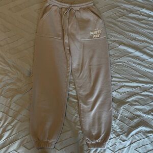 White Fox Sweats